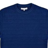 SUPPLE AUTHENTIC JERSEY COTTON T-SHIRT - INDIGO