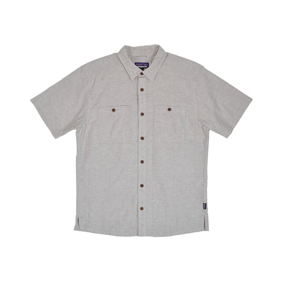 PATAGONIA BACK STEP SHIRT - SWELL DOBBY: SALT GREY – Reserve