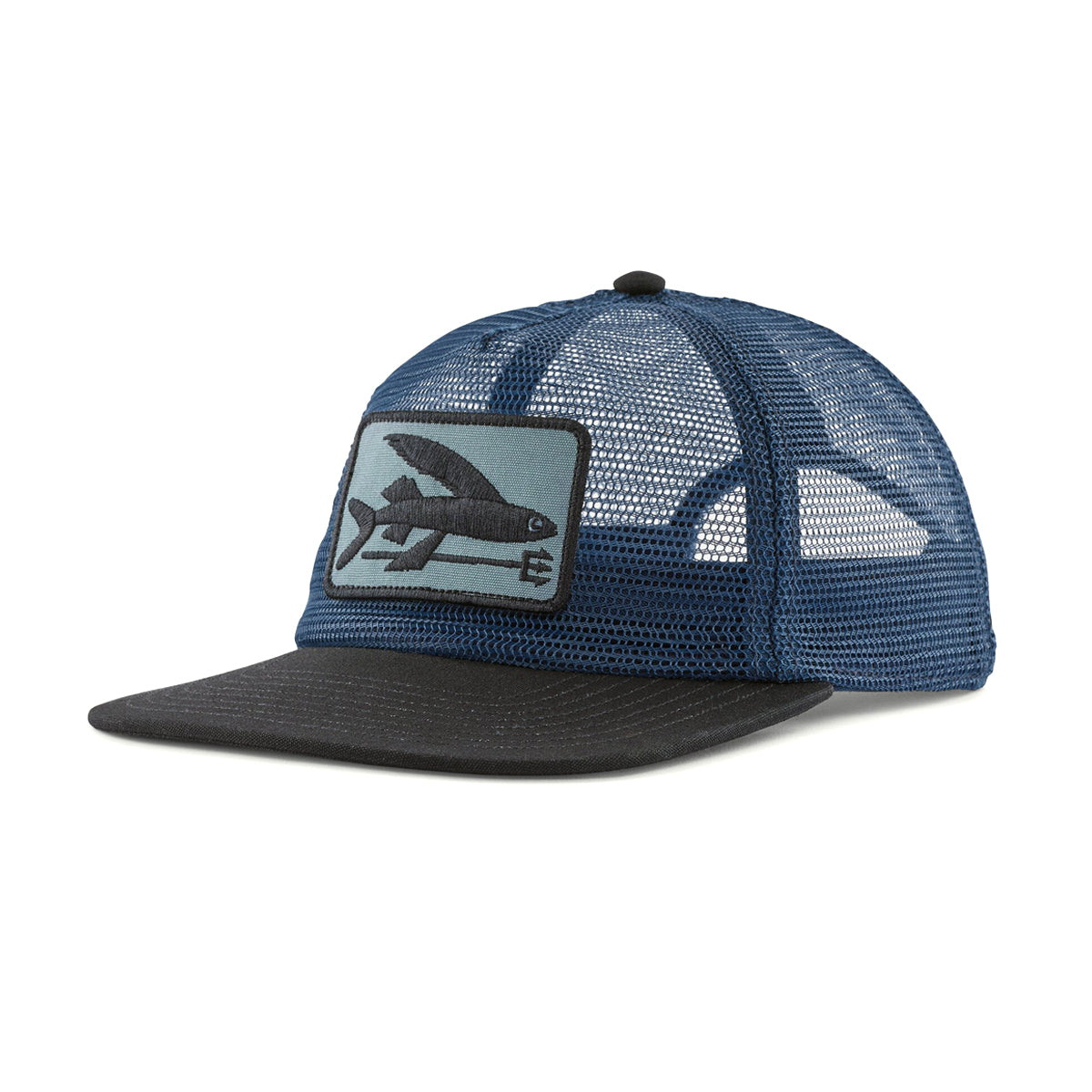 BREEZEFARER CAP - FLYING FISH FORK: TIDEPOOL BLUE