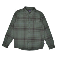 FJORD FLANNEL SHIRT - DISSOLVE: TREELINE GREEN