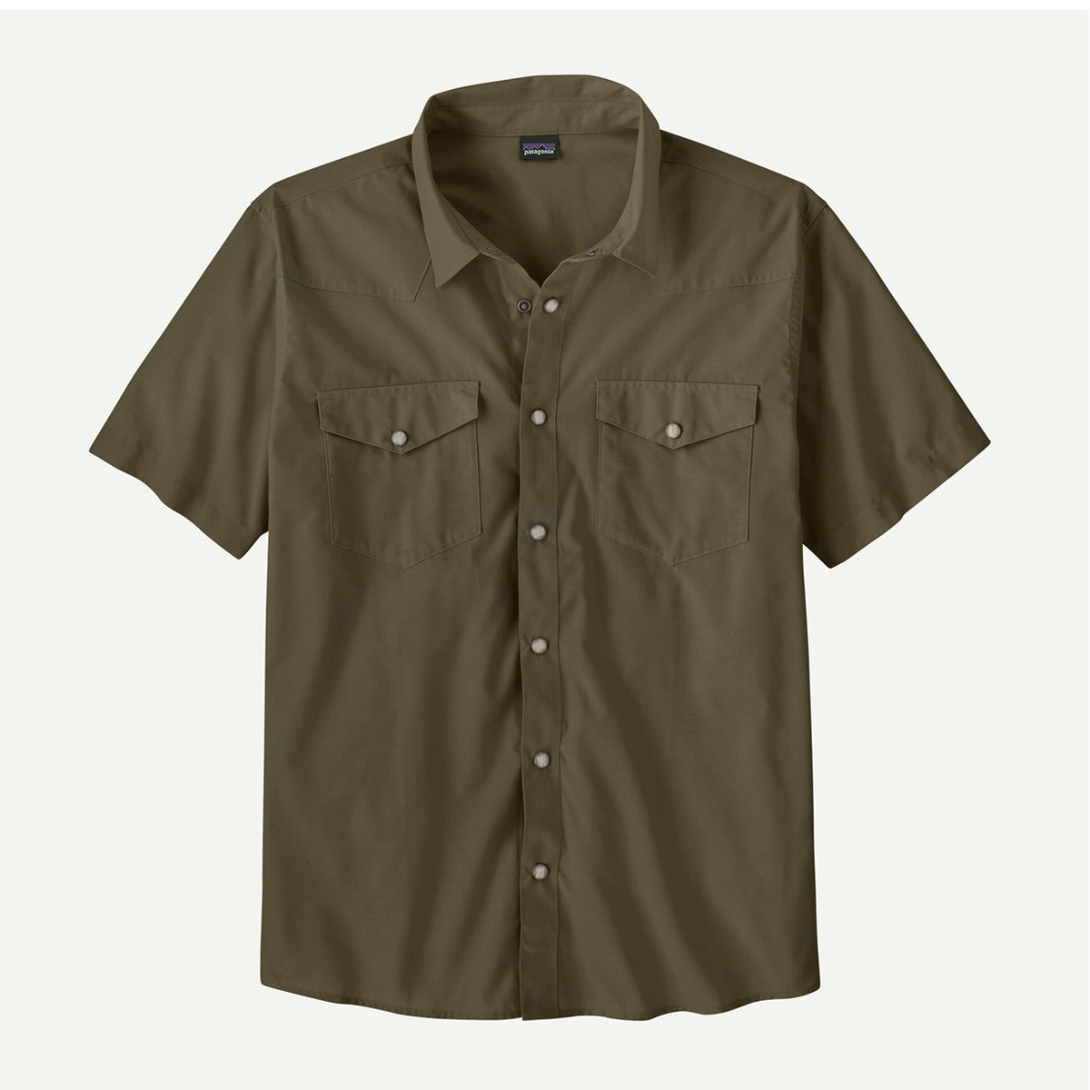 GO TO WESTERN SHIRT - WHOLE WEAVE: BASIN GREEN