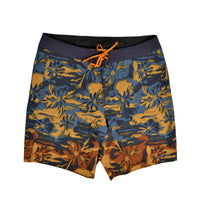 PATAGONIA HYDROPEAK BOARDSHORTS - CLIFFS COVE: PUFFERFISH GOLD