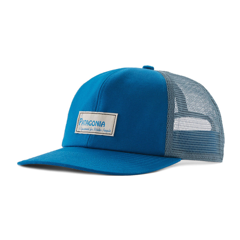 PATAGONIA RELAXED TRUCKER HAT - WATER PEOPLE: ENDLESS BLUE