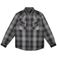 L/S FRONTIER SHIRT - CHARCOAL PLAID