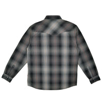L/S FRONTIER SHIRT - CHARCOAL PLAID