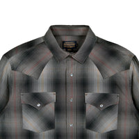 L/S FRONTIER SHIRT - CHARCOAL PLAID