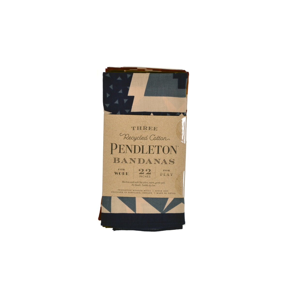 PENDLETON 3-PACK BANDANA - ROCK POINT