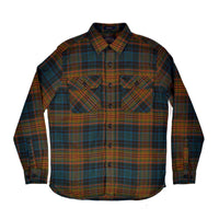 PENDLETON BURNSIDE - OLIVE / BLUE / RUST PLAID