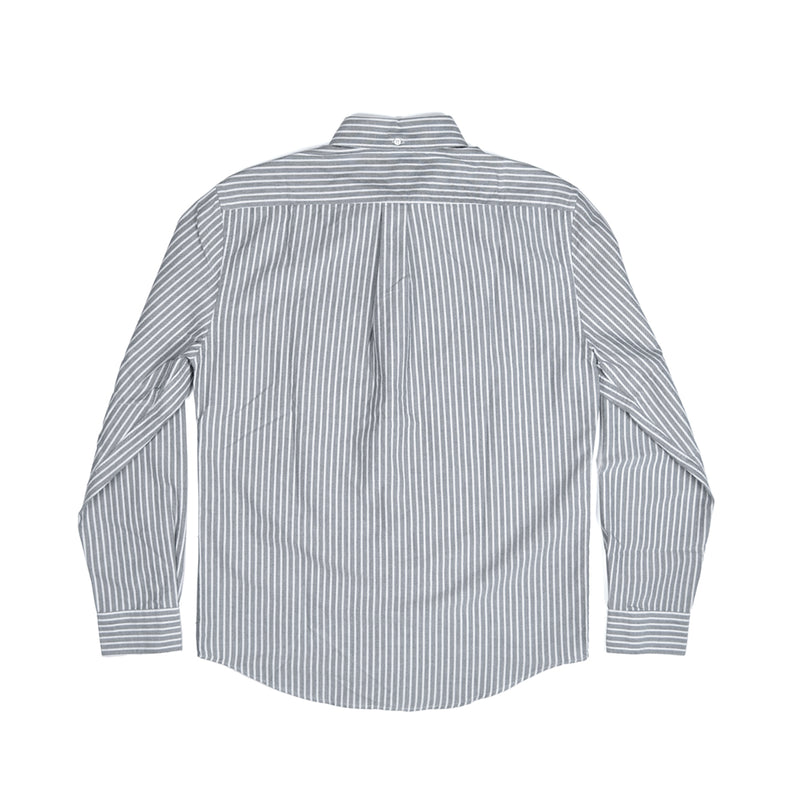 PORTUGUESE FLANNEL BELAVISTA L/S SHIRT - STRIPE BLACK