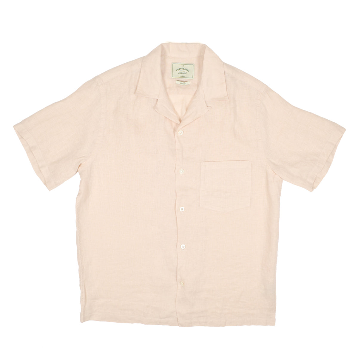 LINEN CAMP COLLAR - RAW