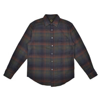 OLD PINE L/S - BROWN NAVY HUNTER GREEN
