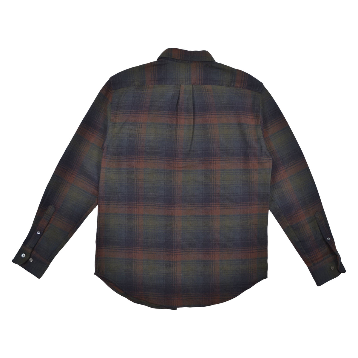 OLD PINE L/S - BROWN NAVY HUNTER GREEN