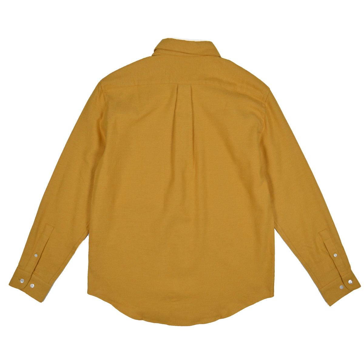 Yellow shirt on a white background