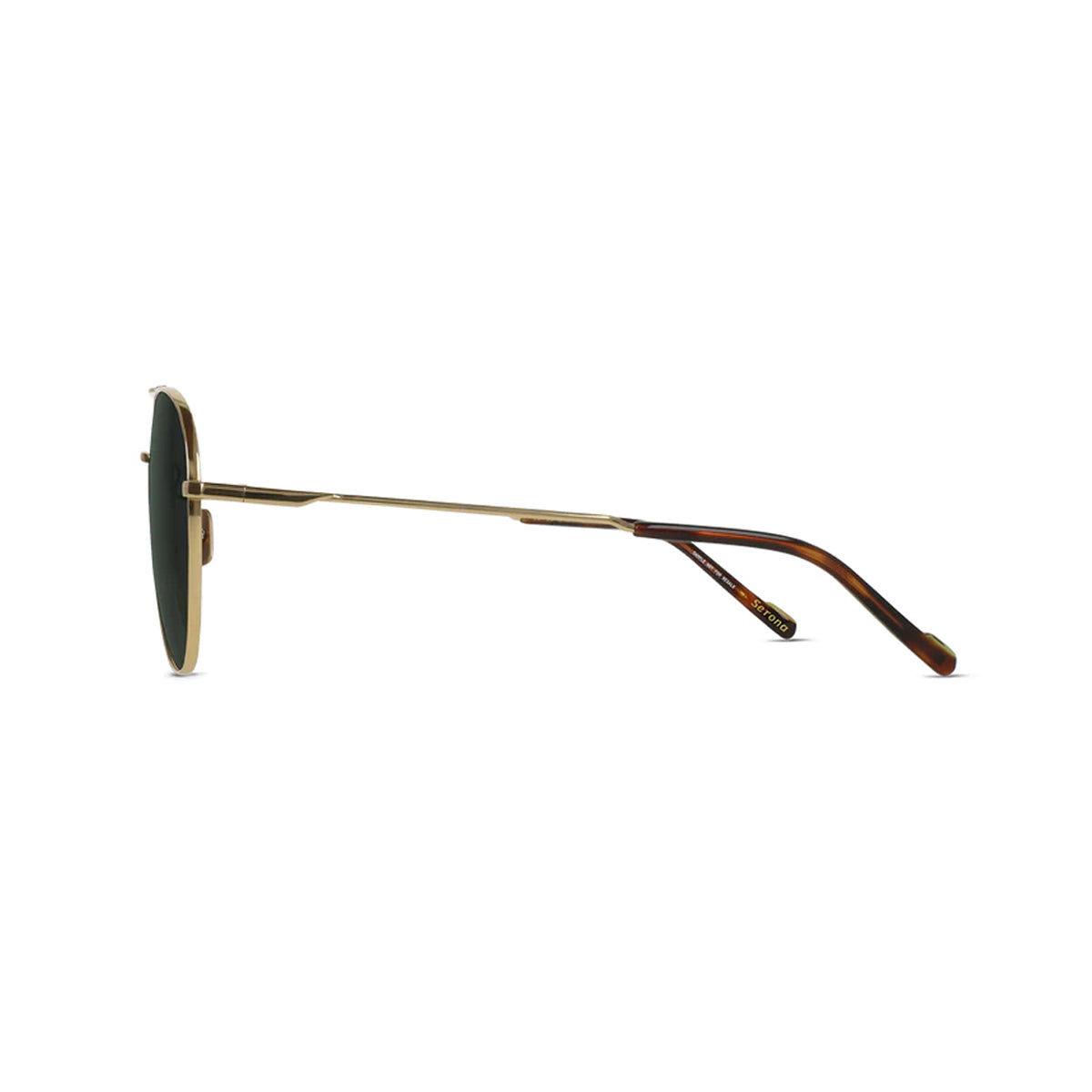 SERONA POLARIZED - SATIN LIGHT GOLD / GREEN