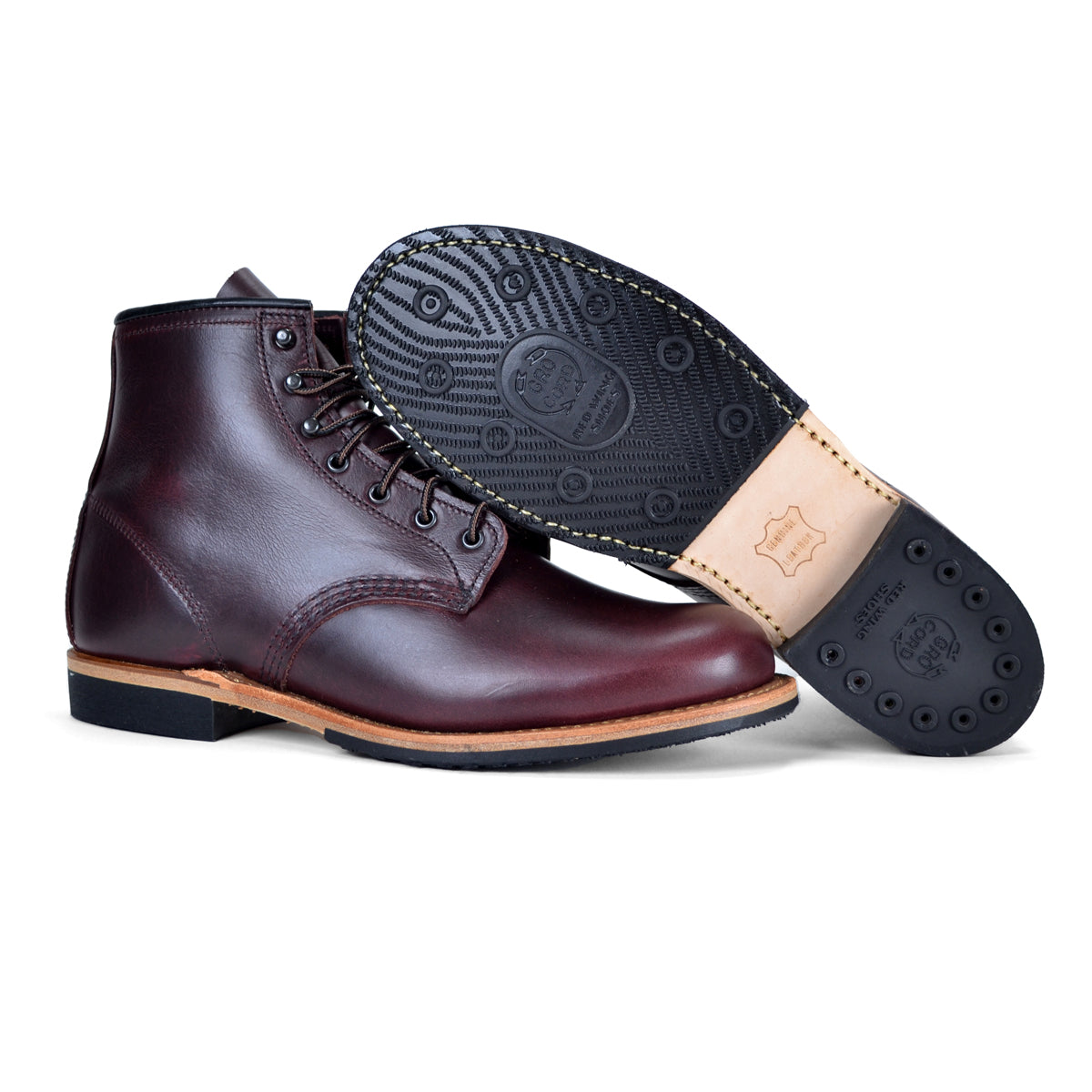 Red Wing Beckman Boot 9419 in Black Cherry Excalibur 12 Red Wing Beckman Boot 9419 in Black Cherry Excalibur 12