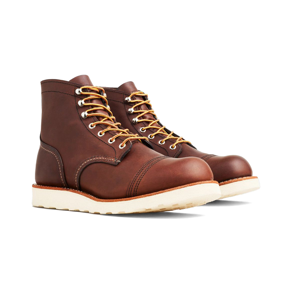 RED WING HERITAGE IRON RANGER TRACTION TREAD STYLE 8088 - AMBER