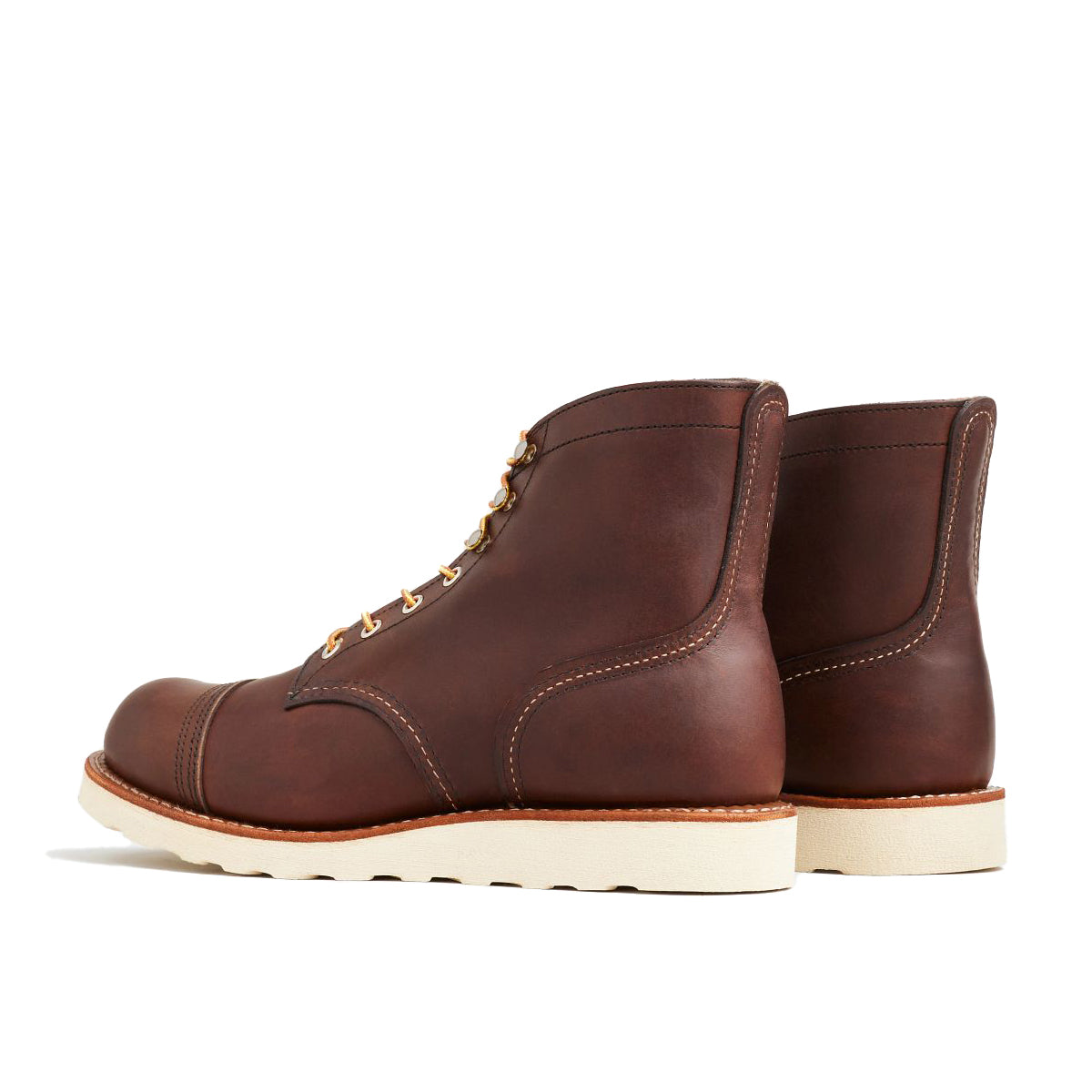 RED WING HERITAGE IRON RANGER TRACTION TREAD STYLE 8088 - AMBER