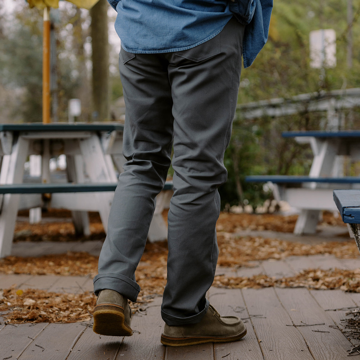 10OZ CANVAS WORK PANT - STEEL GREY – Reserve Supply Company