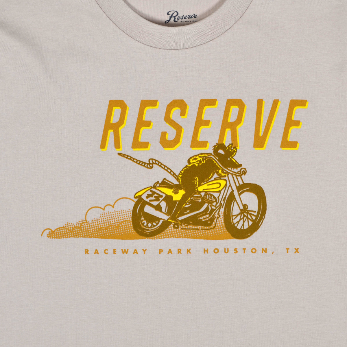 RAT RACE TEE - BONE