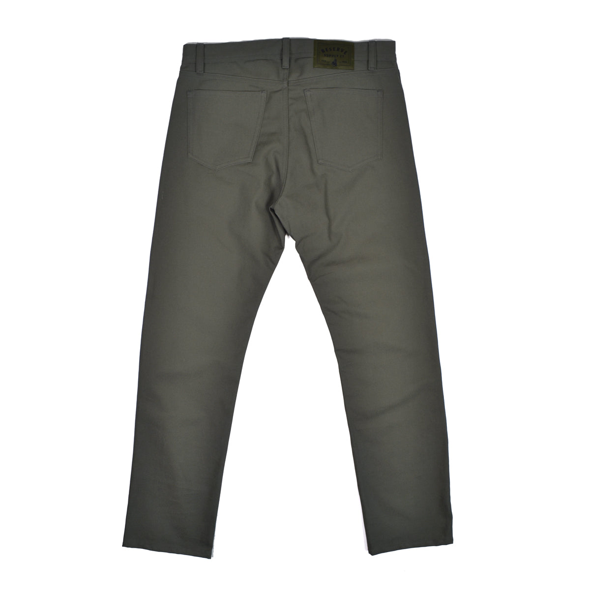 RESERVE SUPPLY COMPANY 10OZ CANVAS WORK PANT - OLIVE – Reserve