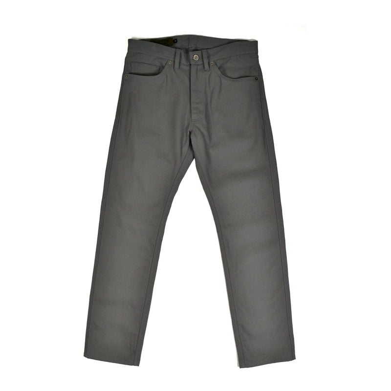 10OZ CANVAS WORK PANT - STEEL GREY