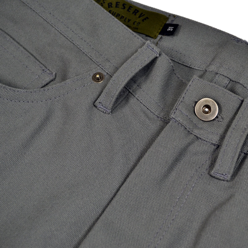 10OZ CANVAS WORK PANT - STEEL GREY