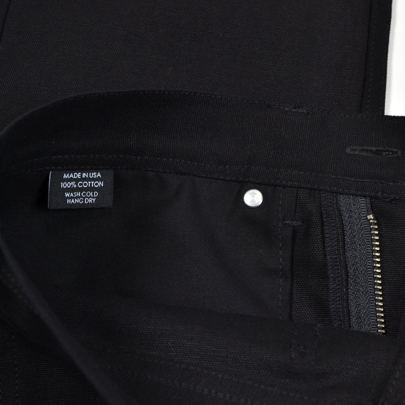 10OZ CANVAS WORK PANT - BLACK
