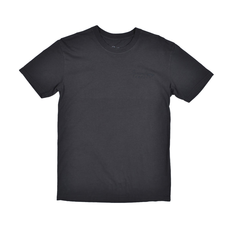 RESERVE SUPPLY COMPANY LUCKY CAT TONAL TEE - BLACK