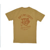 RESERVE SUPPLY COMPANY LUCKY CAT TONAL TEE - MUSTARD