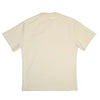 Beige t-shirt on a white background