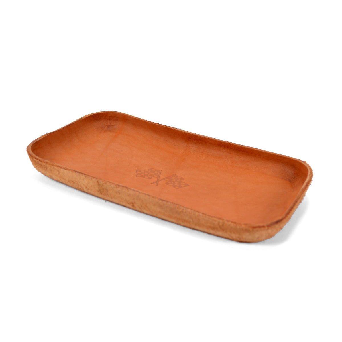 RESERVE SUPPLY COMPANY VALET TRAY SMALL - LIGHT BROWN