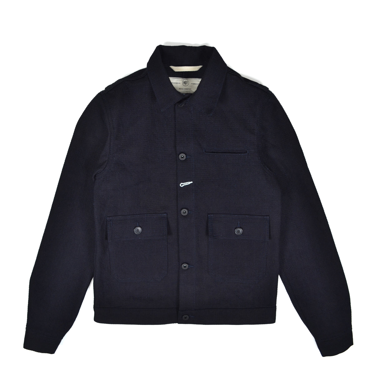 RANGER JACKET - INDIGO SHASHIKO WAFFLE