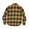 ROGUE TERRITORY BM FLANNEL SHIRT - GOLD OMBRE PLAID