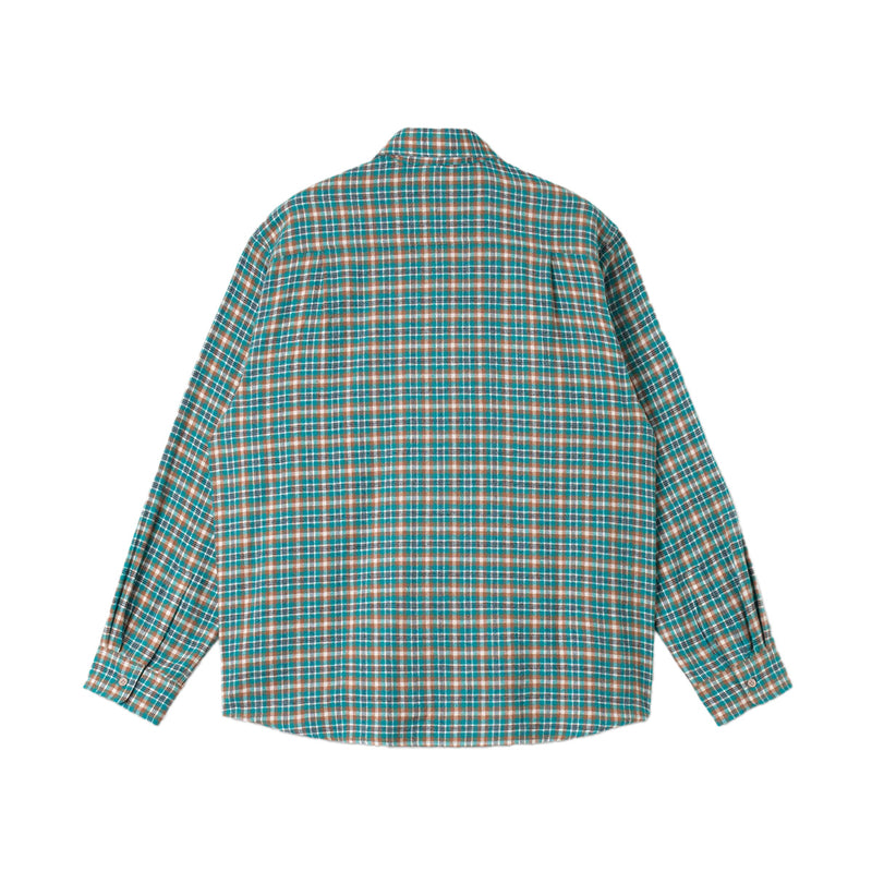 STAN RAY FLANNEL SHIRT - AQUA PLAID