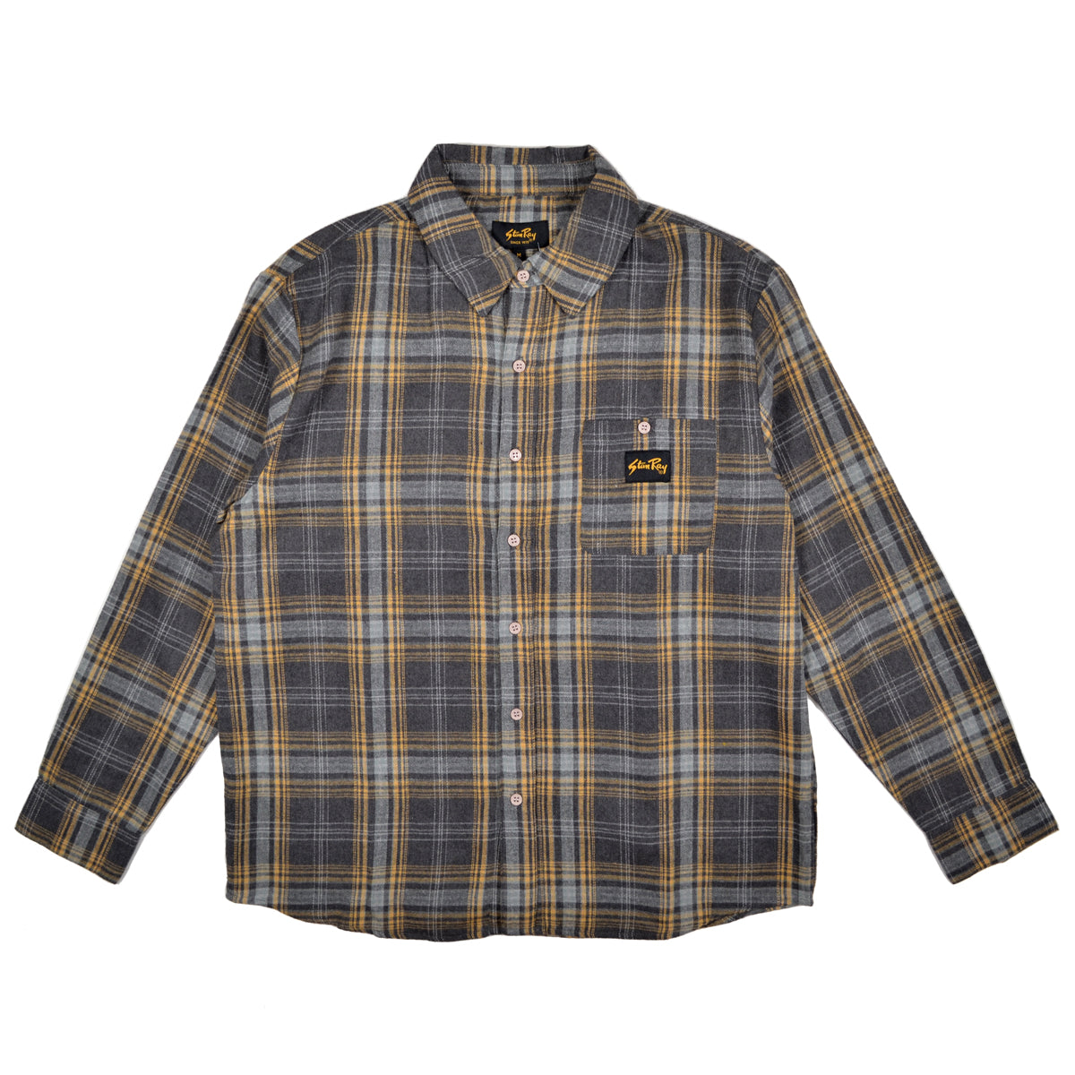 FLANNEL SHIRT - CHARCOAL PLAID