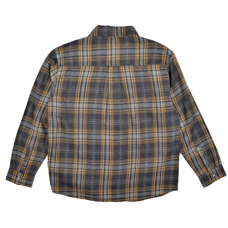 FLANNEL SHIRT - CHARCOAL PLAID