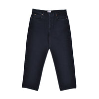 Black jeans on a white background