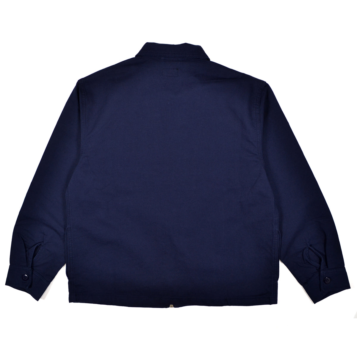 Navy blue shirt on a white background