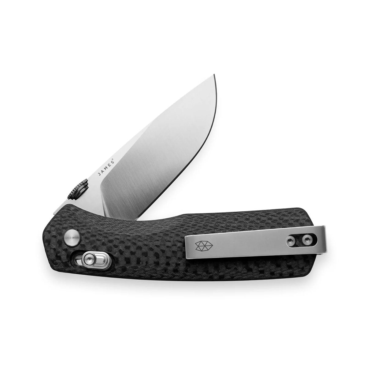 THE JAMES BRAND THE CARTER - CARBON FIBER / STAINLESS / STRAIGHT