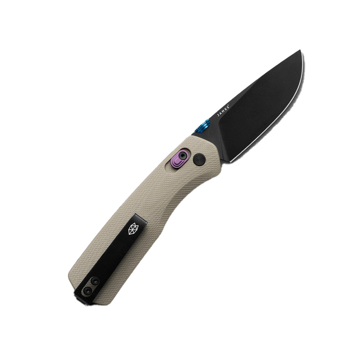 THE JAMES BRAND THE CARTER STRAIGHT - COYOTE TAN / BLACK / DESERT SKY / G10