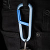 THE JAMES BRAND THE HARDIN CARABINER - SEA WAVE / DARK BLUE