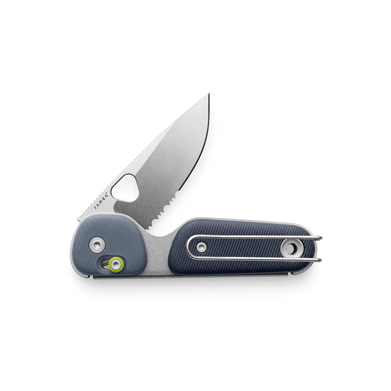 THE JAMES BRAND THE REDSTONE SERRATED - TIDAL BLUE / STONEWASH