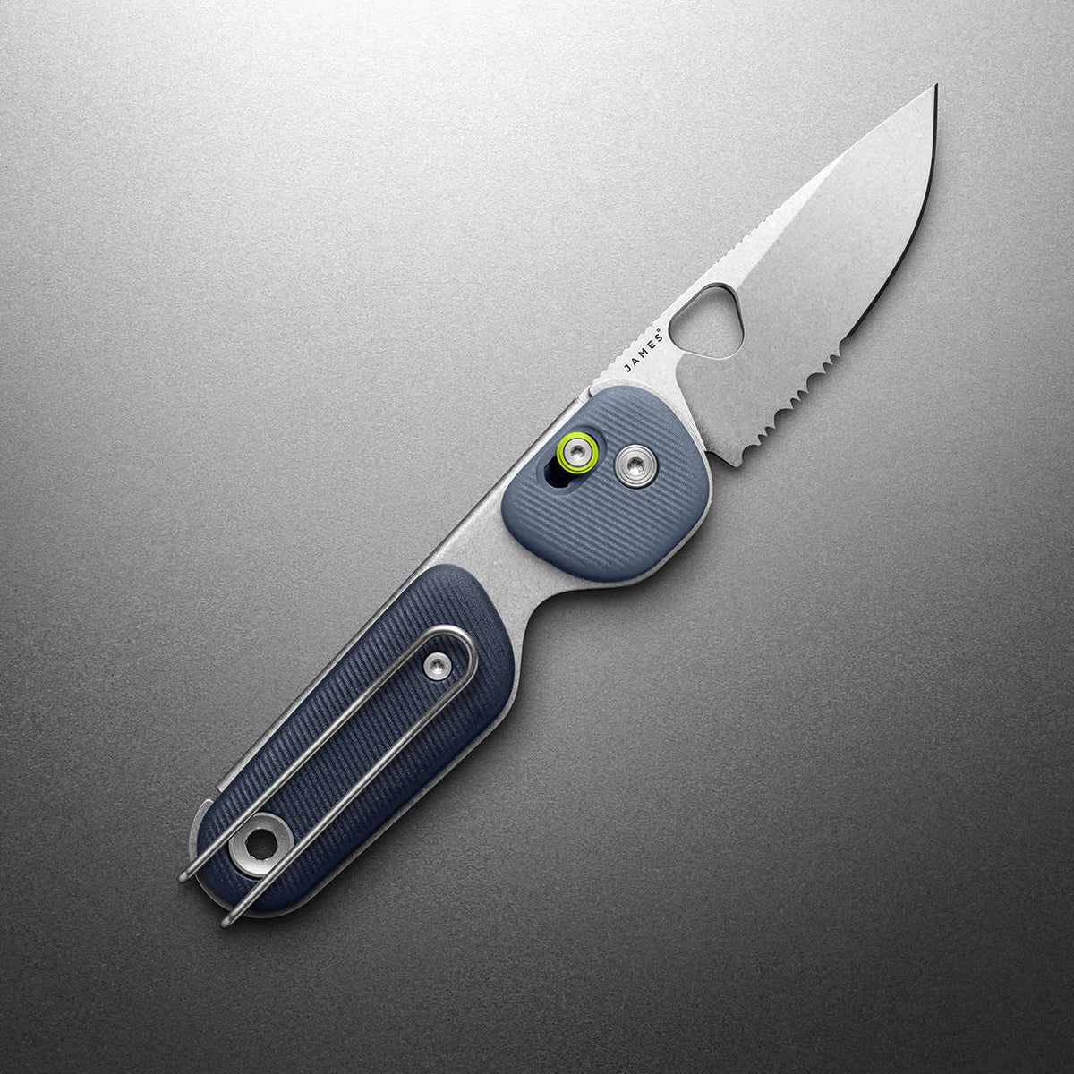 THE JAMES BRAND THE REDSTONE SERRATED - TIDAL BLUE / STONEWASH