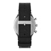 TIMEX CHRONOGRAPH 40MM LEATHER STRAP - BLACK / STAINLESS STEEL