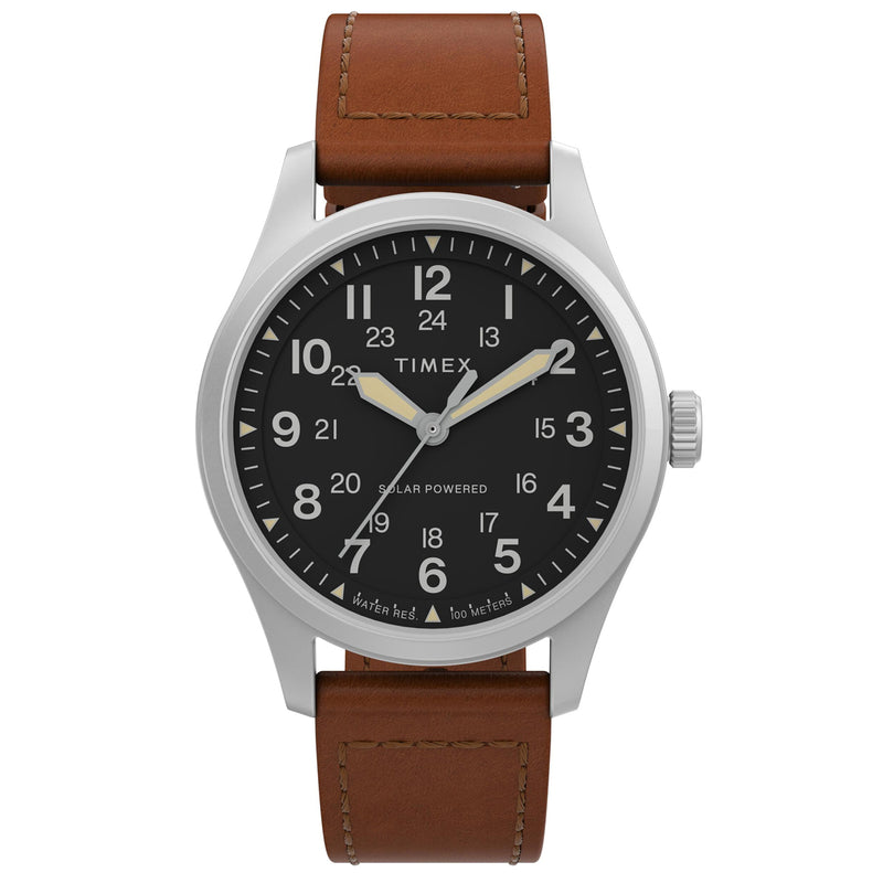 EXPEDITION NORTH FIELD POST SOLAR 36MM - STEEL/BROWN/BLACK