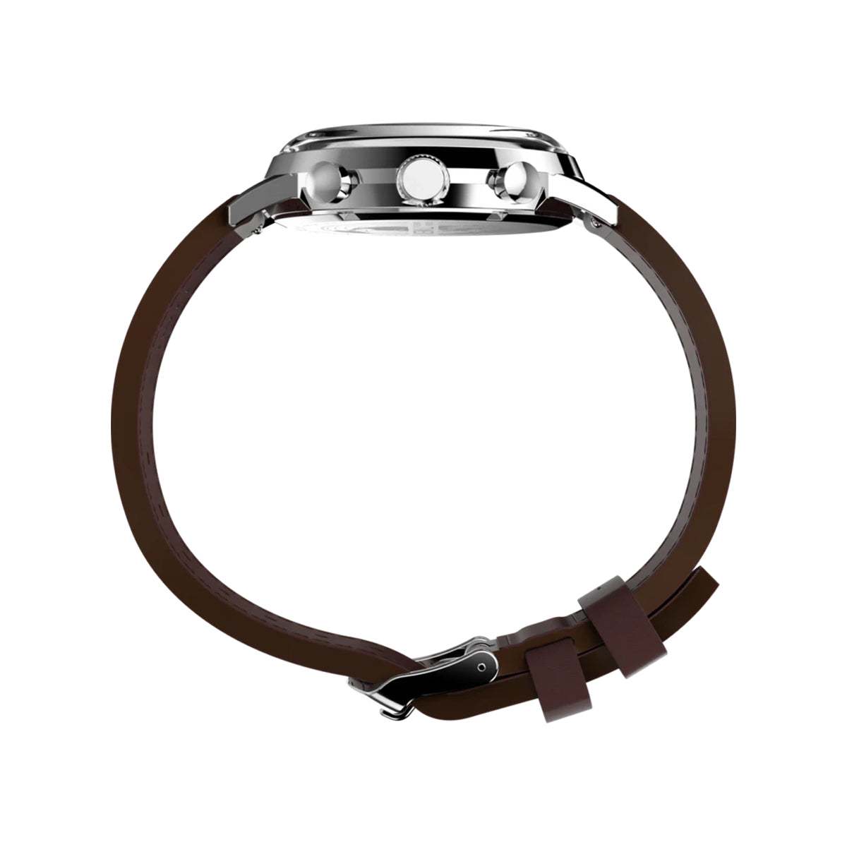 MARLIN CHRONOGRAPH TACHYMETER 40MM LEATHER - BROWN / STAINLESS