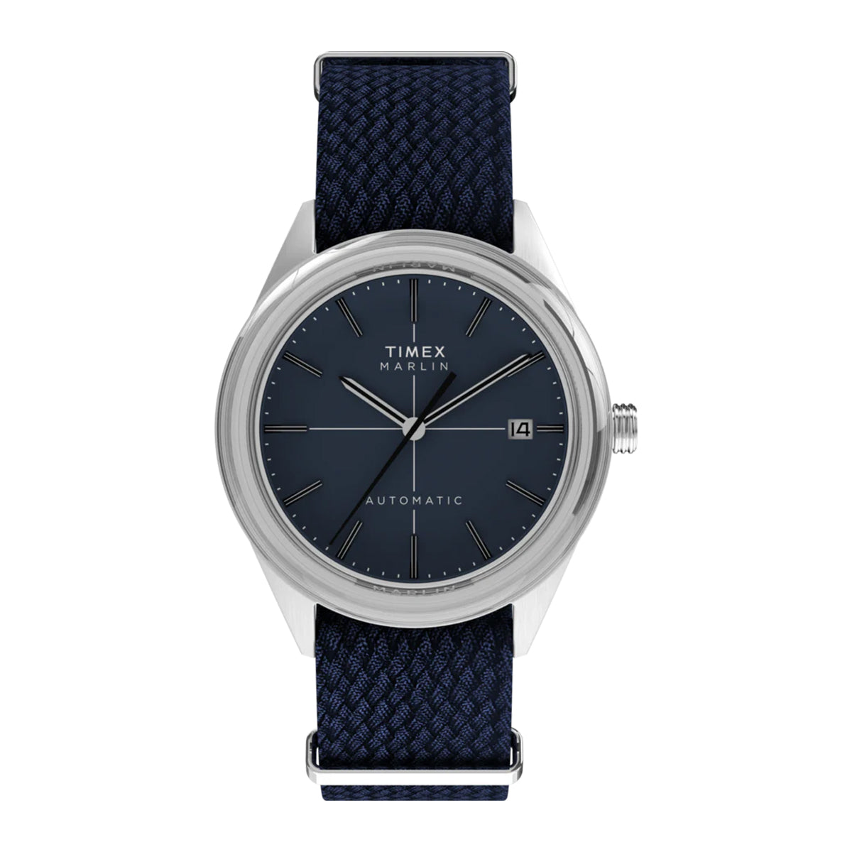 MARLIN JET AUTOMATIC 38MM FABRIC - NAVY STAINLESS