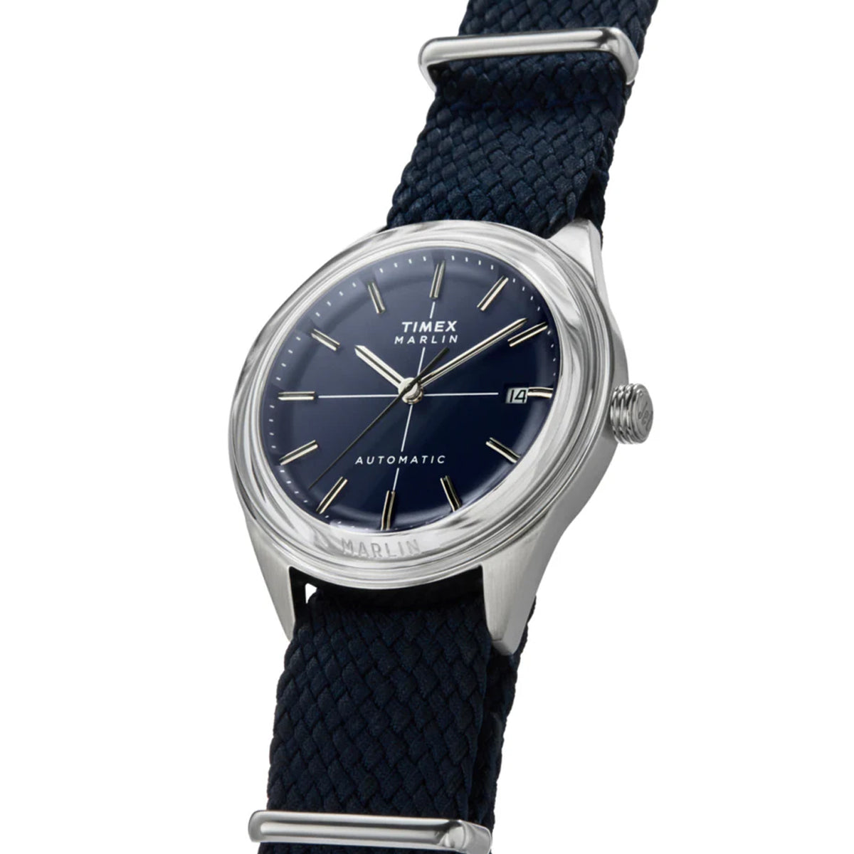 MARLIN JET AUTOMATIC 38MM FABRIC - NAVY STAINLESS
