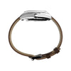 MARLIN SUB-DIAL AUTOMATIC WATCH - BROWN / STAINLESS STEEL / SILVER-TONE