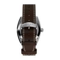 MARLIN SUB-DIAL AUTOMATIC WATCH - BROWN / STAINLESS STEEL / SILVER-TONE